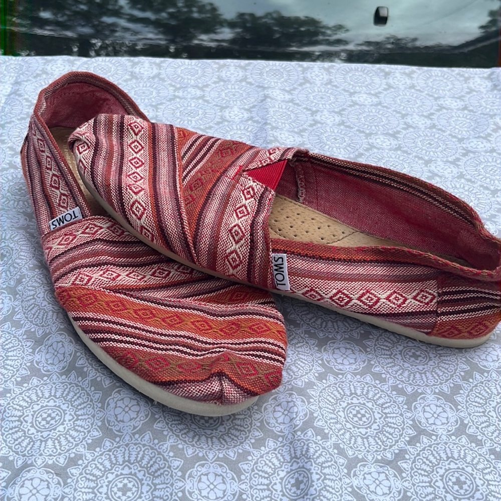 Toms Boho Slip Ons 9
